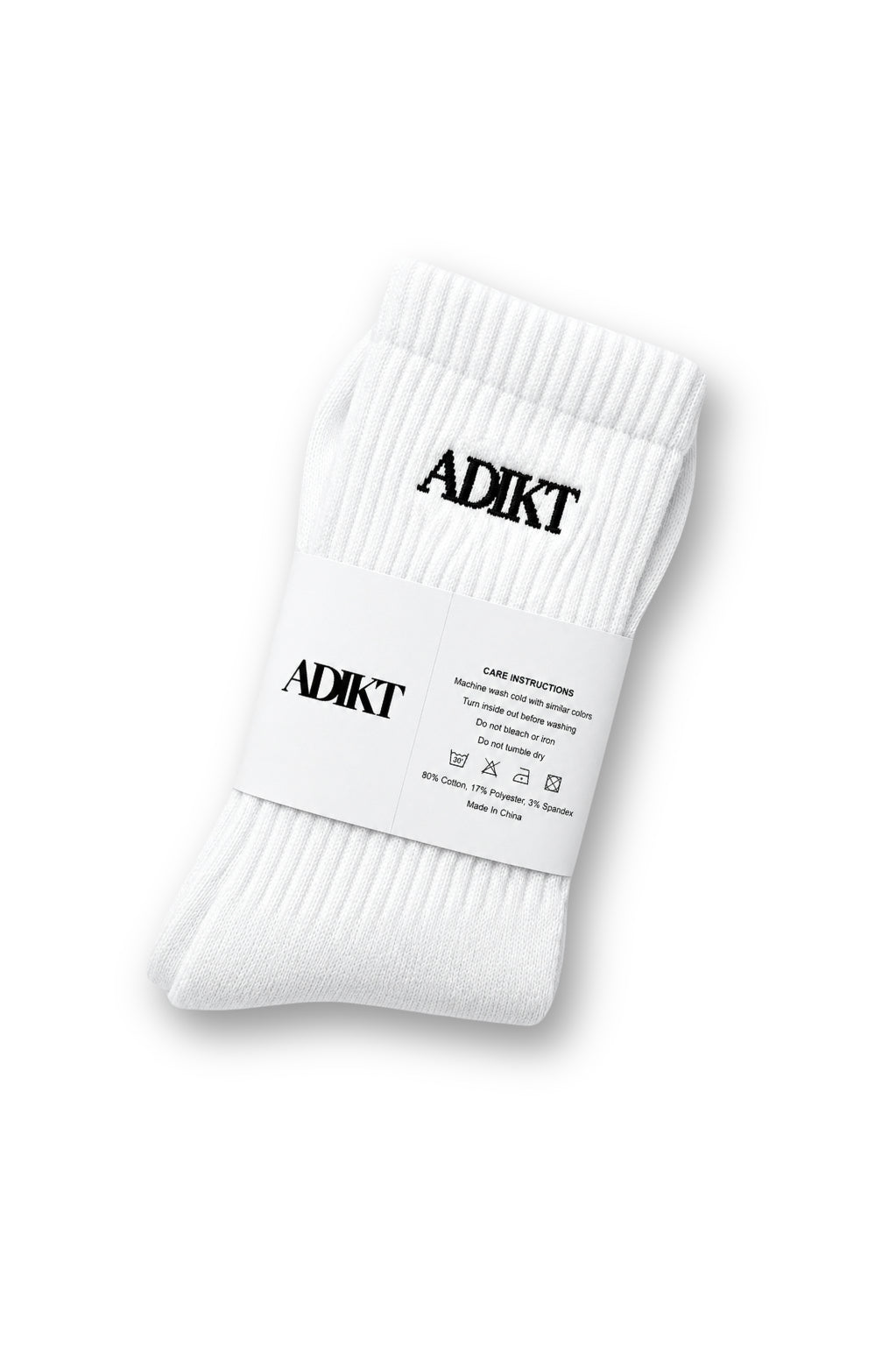 ADIKT SOCKS WHITE