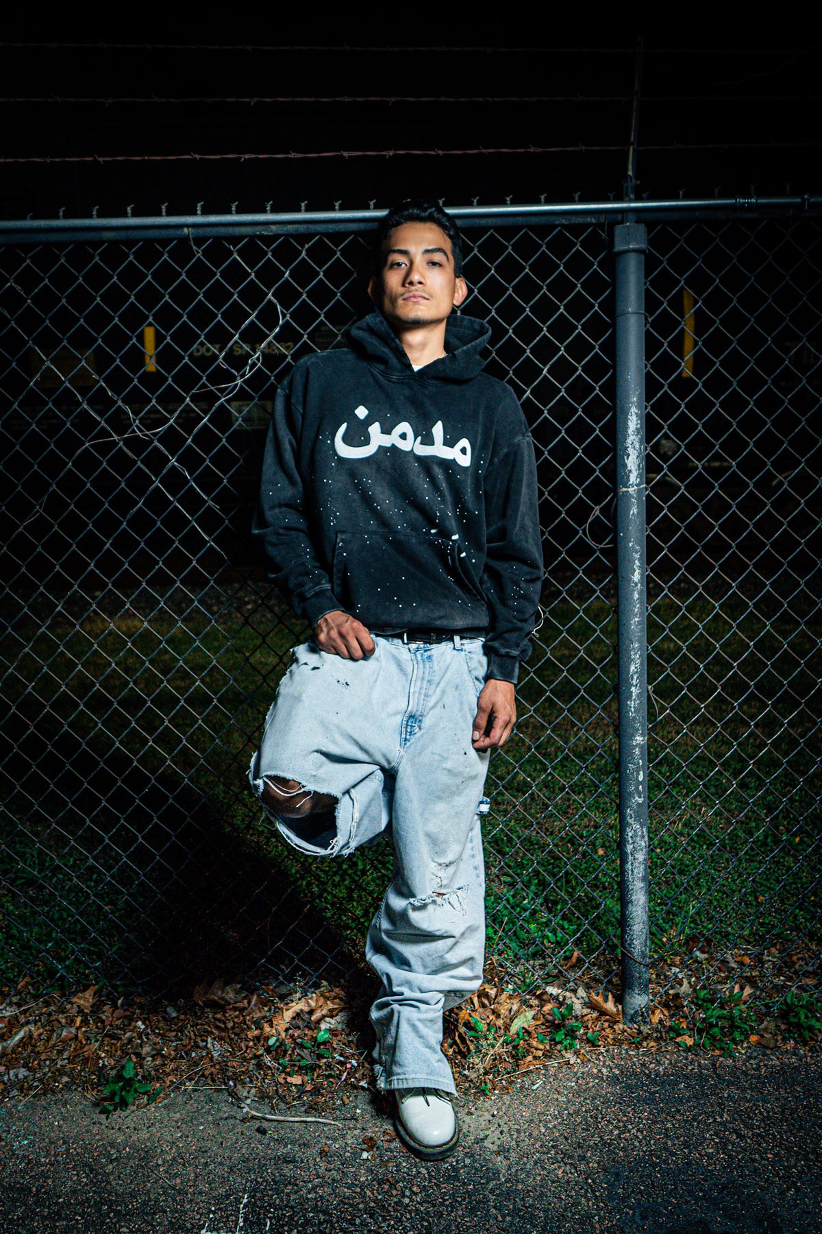 "JOJO" Vintage Black Hoodie