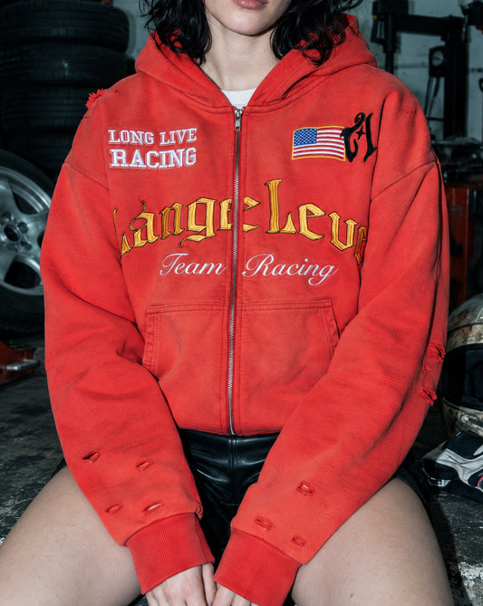 ADIKT Red Racing Zip Up